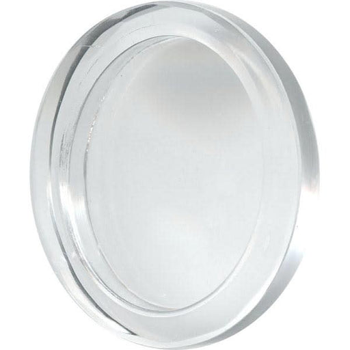 Glass Bezel, Oval, 30x23mm (pack)