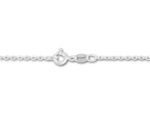 18-Inch 035 Sterling Silver Flat Cable Chain Necklace (1 Piece)