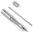 Metal Bead Pen - Satin Silver