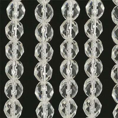 10mm Czech Fire Polish Crystal Beads