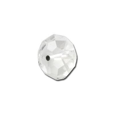6mm Crystal Clear Rondelle Chinese Crystal Beads