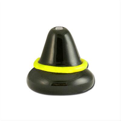 14mm Witch's Hat Lampwork Beads (5 Pieces)