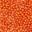 4mm Orange Miracle Bead (25 Pieces)