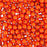 6mm Orange Miracle Bead