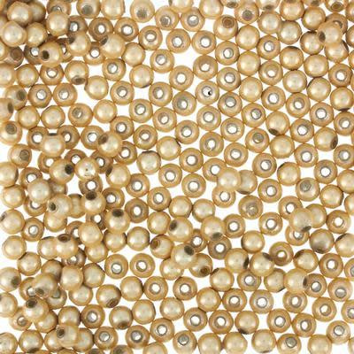 4mm Ivory Miracle Bead (25 Pieces)