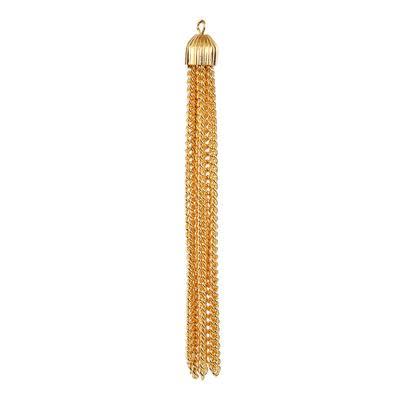 3.75 Inch Gold Plated Tassel