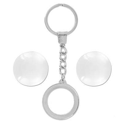 Key Chain Kit with Circle Bezel