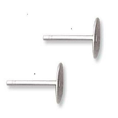 6mm Surgical Steel Post Earrings (20 Pieces)