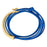 Gold Plated Hook Curved Clasp for 2mm Round Leather