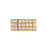 Gold Rhinestone Magnetic Clasp for 5mm Flat Leather
