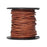 1mm Natural Light Brown Round Leather Cord 10 Meter Spool