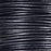 2mm Metallic Gunmetal Round Leather Cord (2 Meters)