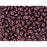 Matubo SuperDuo 2 x 5mm ColorTrends Saturated Metallic Red Pear 2-Hole Seed Bead 2.5-Inch Tube