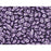 Matubo SuperDuo 2 x 5mm ColorTrends Saturated Metallic Crocus Petal 2-Hole Seed Bead 2.5-Inch Tube