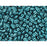 Matubo SuperDuo 2 x 5mm ColorTrends Saturated Metallic Quetzal Green 2-Hole Seed Bead 2.5-Inch Tube