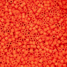 Cylin Seed Beads 11/0 - 25g Bag - Orange