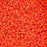 Cylin Seed Beads 11/0 - 25g Bag - Orange