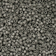 Cylin Seed Beads 11/0 - 25g Bag - Opaque Grey