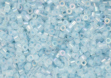 Cylin Seed Beads 11/0 - 25g Bag - Glow in the Dark - Blue AB