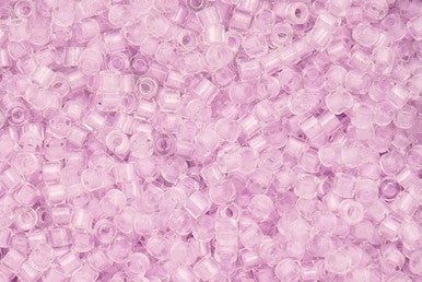 Cylin Seed Beads 11/0 - 25g Bag - Glow in the Dark - Violet