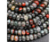 Natural African Bloodstone 6mm Rondelle Bead Strand