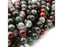Natural African Bloodstone 4mm Smooth Round Bead