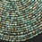 Natural African Turquoise 4mm Faceted Heishi Bead Strand - AAA Grade