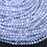 Natural Blue Lace Agate 4mm Micro-Faceted Round Bead Strand