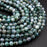 Natural Green Moss Agate 6mm Smooth Round Bead Strand - AAA Grade