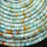 Natural Amazonite 4mm Heishi Bead Strand