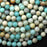 Natural Amazonite 8mm Smooth Round Bead Strand