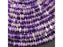 Natural Amethyst 6mm Rondelle Bead Strand