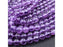 Natural Amethyst 6mm Smooth Round Bead Strand