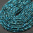 Natural Blue Apatite 4mm Micro Faceted Round Bead Strand