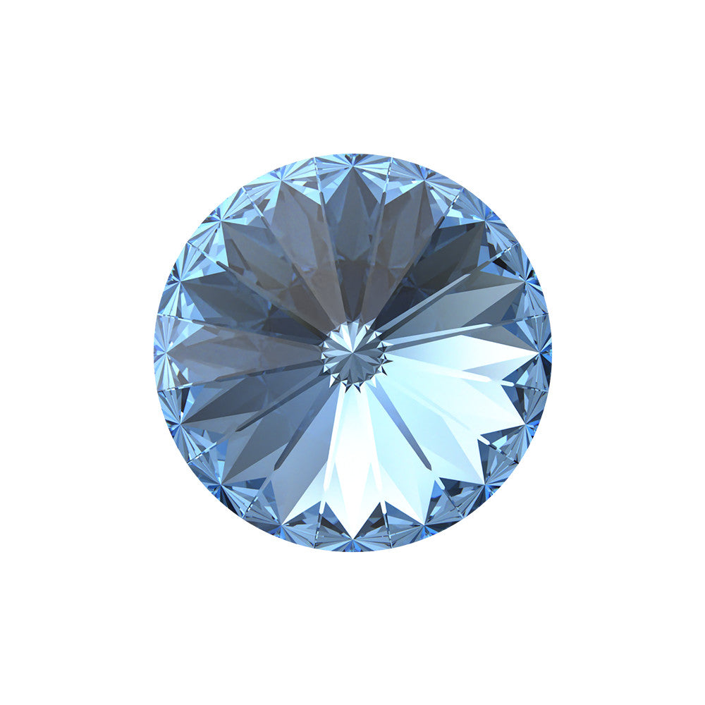 PRESTIGE Crystal, #1122 Rivoli 12mm Cool Blue (1 Piece)