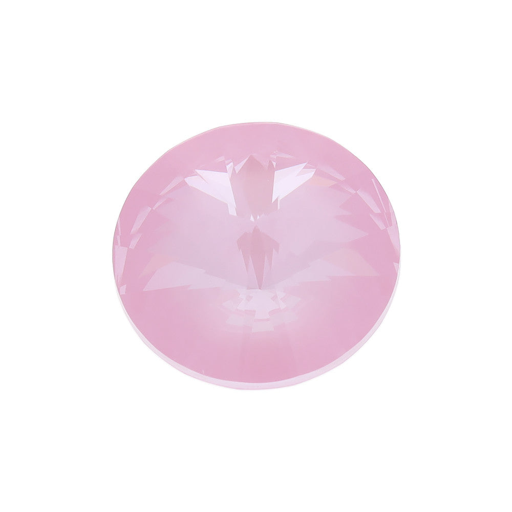 PRESTIGE Crystal, #1122 Rivoli 12mm Crystal Soft Rose Ignite (1 Piece)