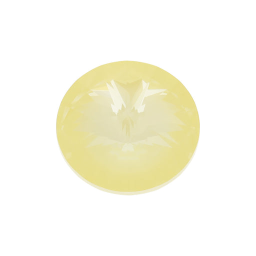 PRESTIGE Crystal, #1122 Rivoli 12mm Crystal Soft Yellow Ignite (1 Piece)