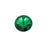 PRESTIGE Crystal, #1122 Rivoli SS39 Majestic Green (1 Piece)