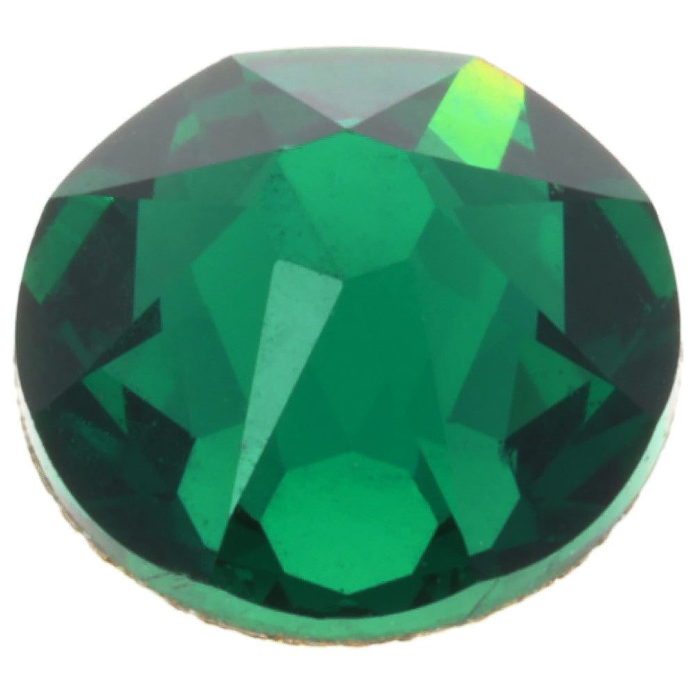 PRESTIGE Crystal, #2088 Round Flatback Rhinestone SS20, Majestic Green (1 Piece)