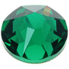 PRESTIGE Crystal, #2088 Round Flatback Rhinestone SS34, Majestic Green (1 Piece)
