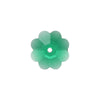 PRESTIGE Crystal, #3700 Margarita Flower Bead 8mm, Majestic Green (1 Piece)