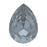 PRESTIGE Crystal, #4320 Pear Fancy Stone 18x13mm, Crystal Dark Grey Ignite (1 Piece)