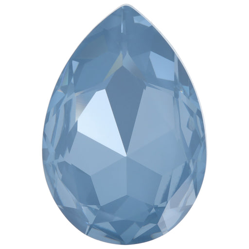 PRESTIGE Crystal, #4327 Pear Fancy Stone 30x20mm, Crystal Denim Ignite (1 Piece)