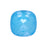 PRESTIGE Crystal, #4470 Cushion Fancy Stone 12mm, Crystal Electric Blue Ignite