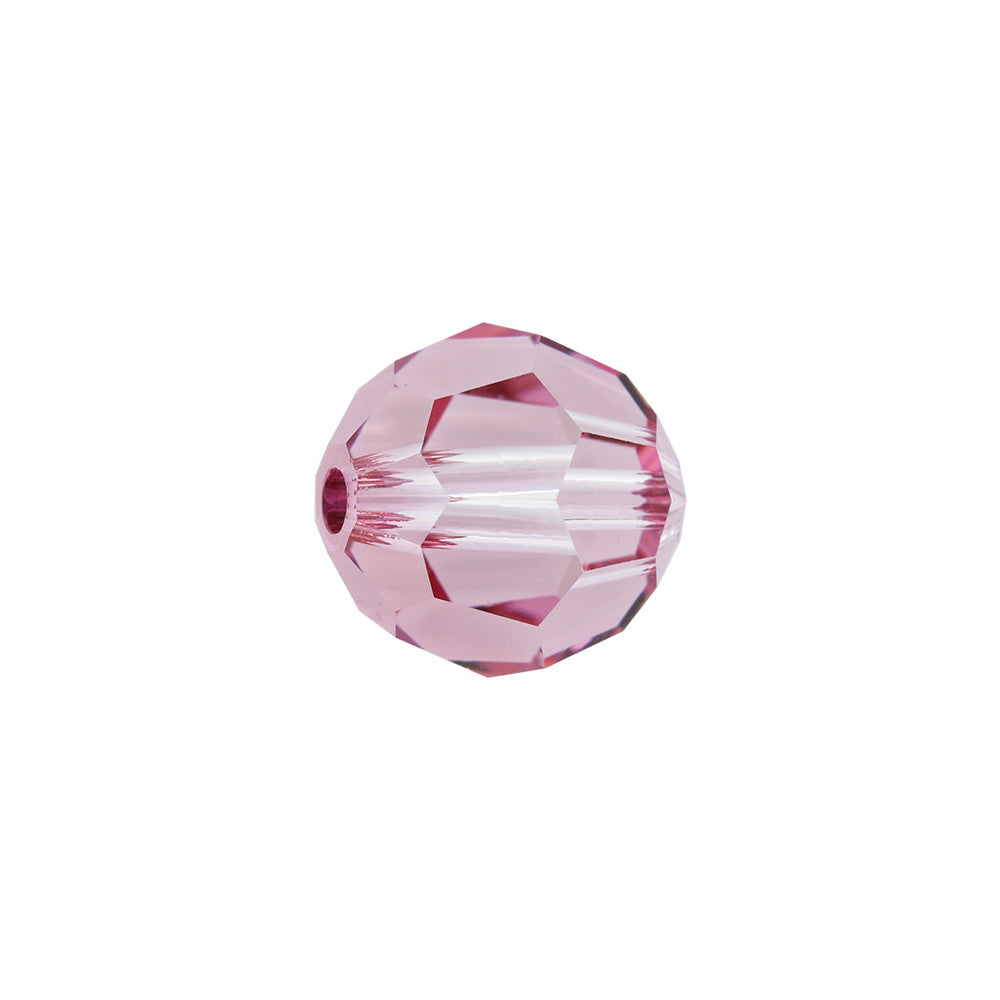 PRESTIGE Crystal, #5000 Round Bead 8mm Dark Rose (1 Piece)