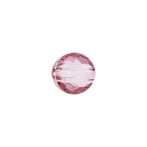 PRESTIGE Crystal, #5034 Daydream Round Bead 6mm Dark Rose (1 Piece)