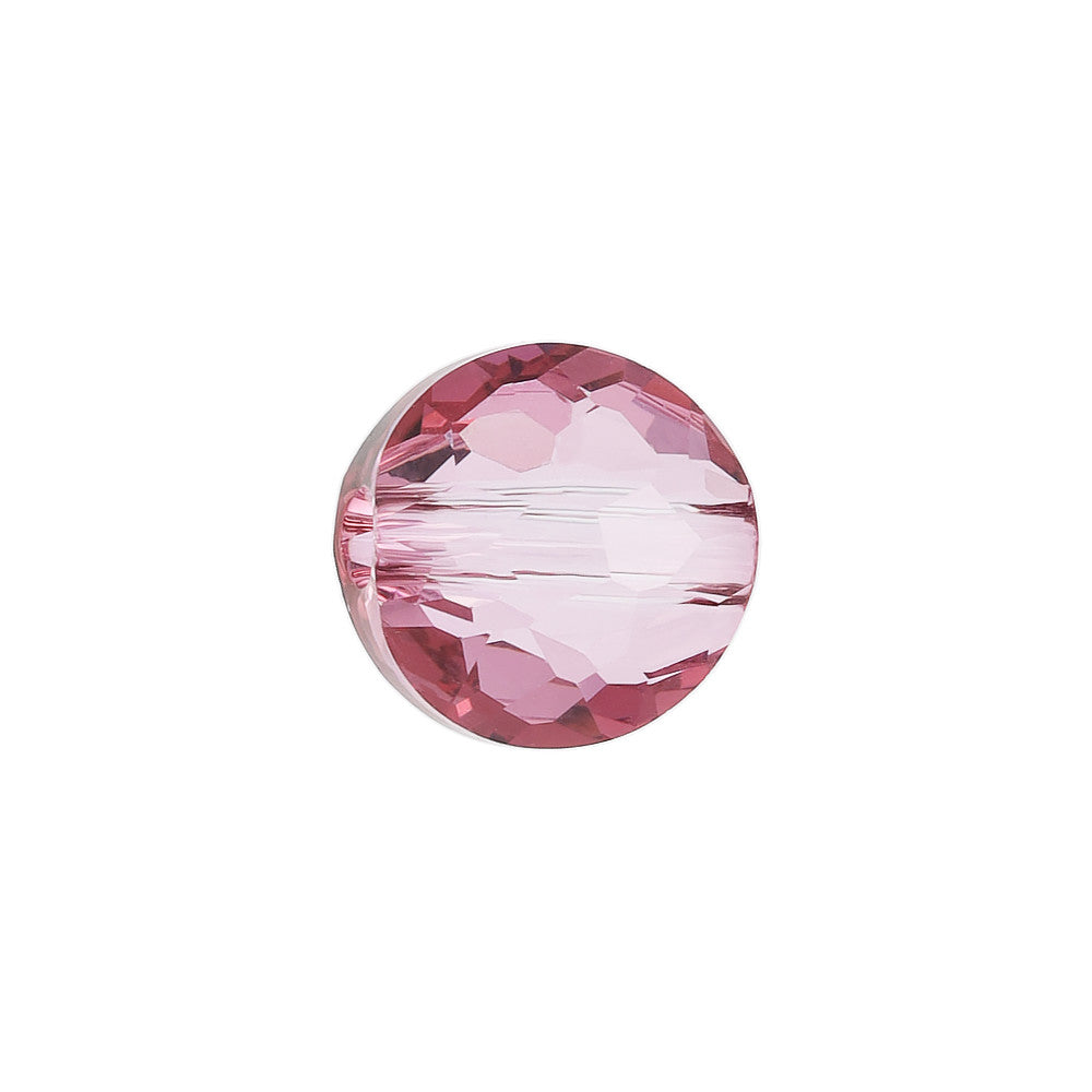 PRESTIGE Crystal, #5034 Daydream Round Bead 8mm Dark Rose (1 Piece)