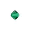 PRESTIGE Crystal, #5328 Bicone Bead 6mm, Majestic Green (1 Piece)