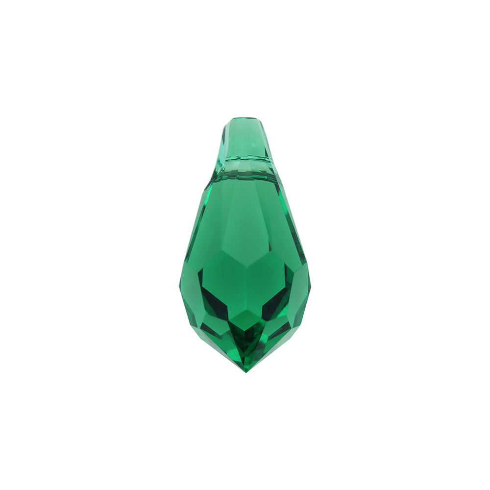PRESTIGE Crystal, #6000 Teardrop Pendant 11mm, Majestic Green (1 Piece)