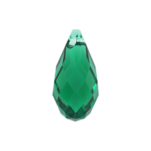 PRESTIGE Crystal, #6010 Teardrop Pendant 13mm, Majestic Green (1 Piece)